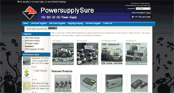 Desktop Screenshot of powersupplysure.com