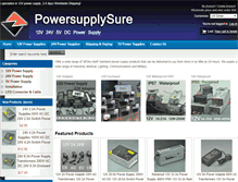 Tablet Screenshot of powersupplysure.com